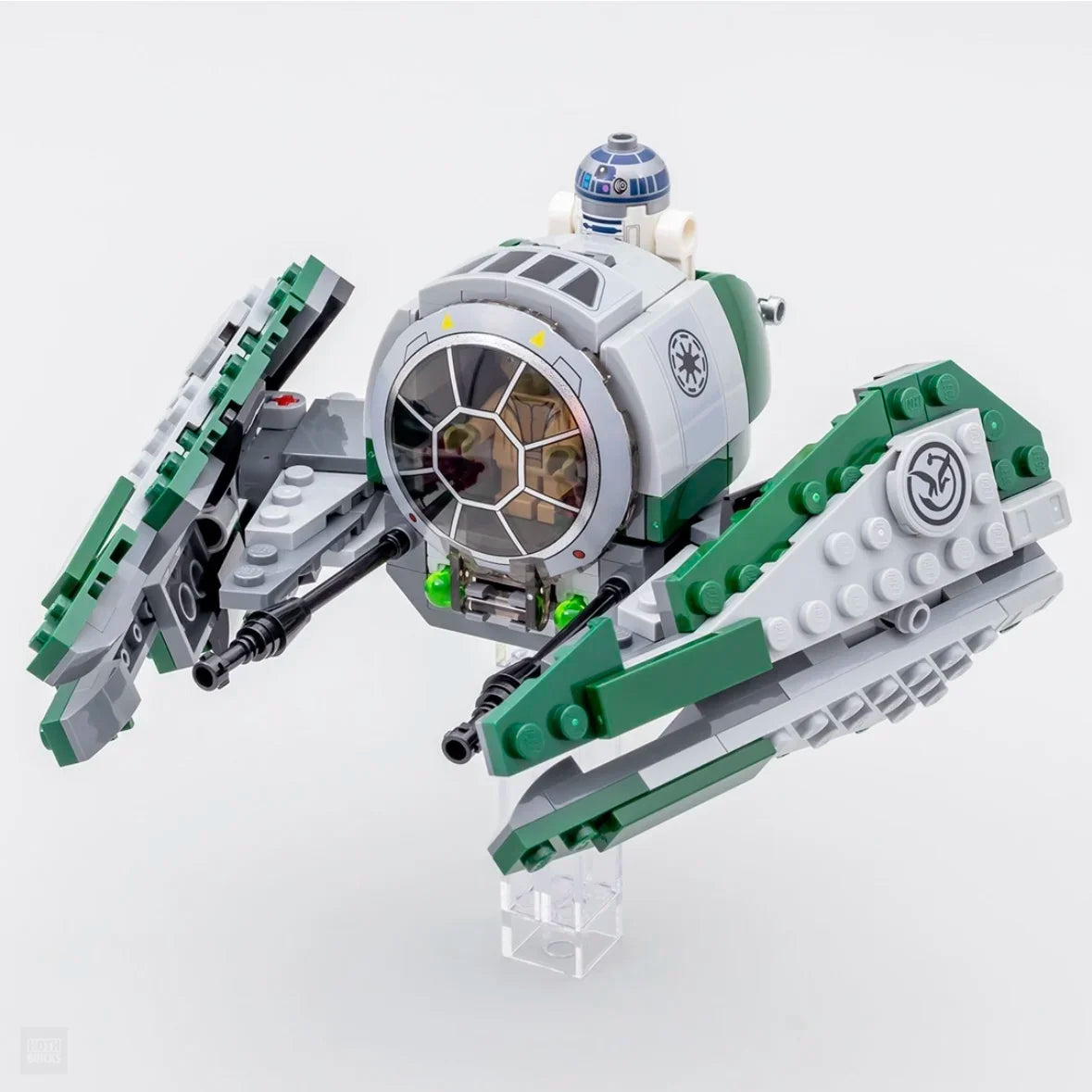 Yoda’s Starfighter Bricks Set 75360 – 253-Piece DIY Star Wars Model for Kids, Birthday & Christmas G